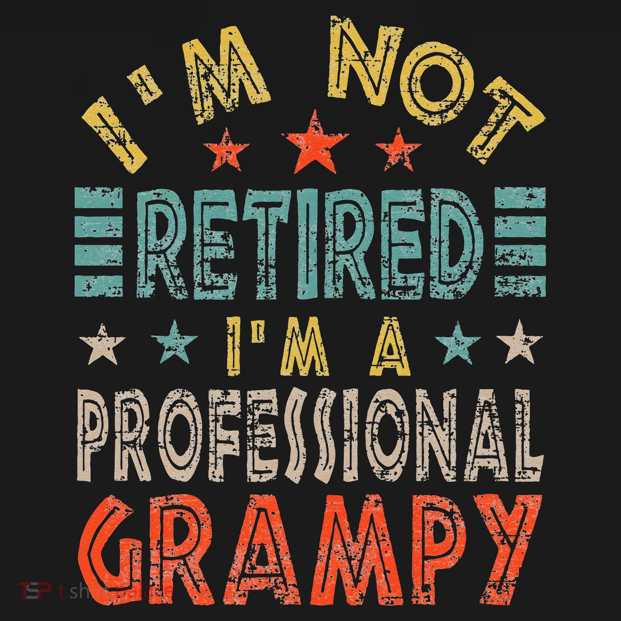 Family 365 Retired Grampy Father Day Grandpa Gift Coaster