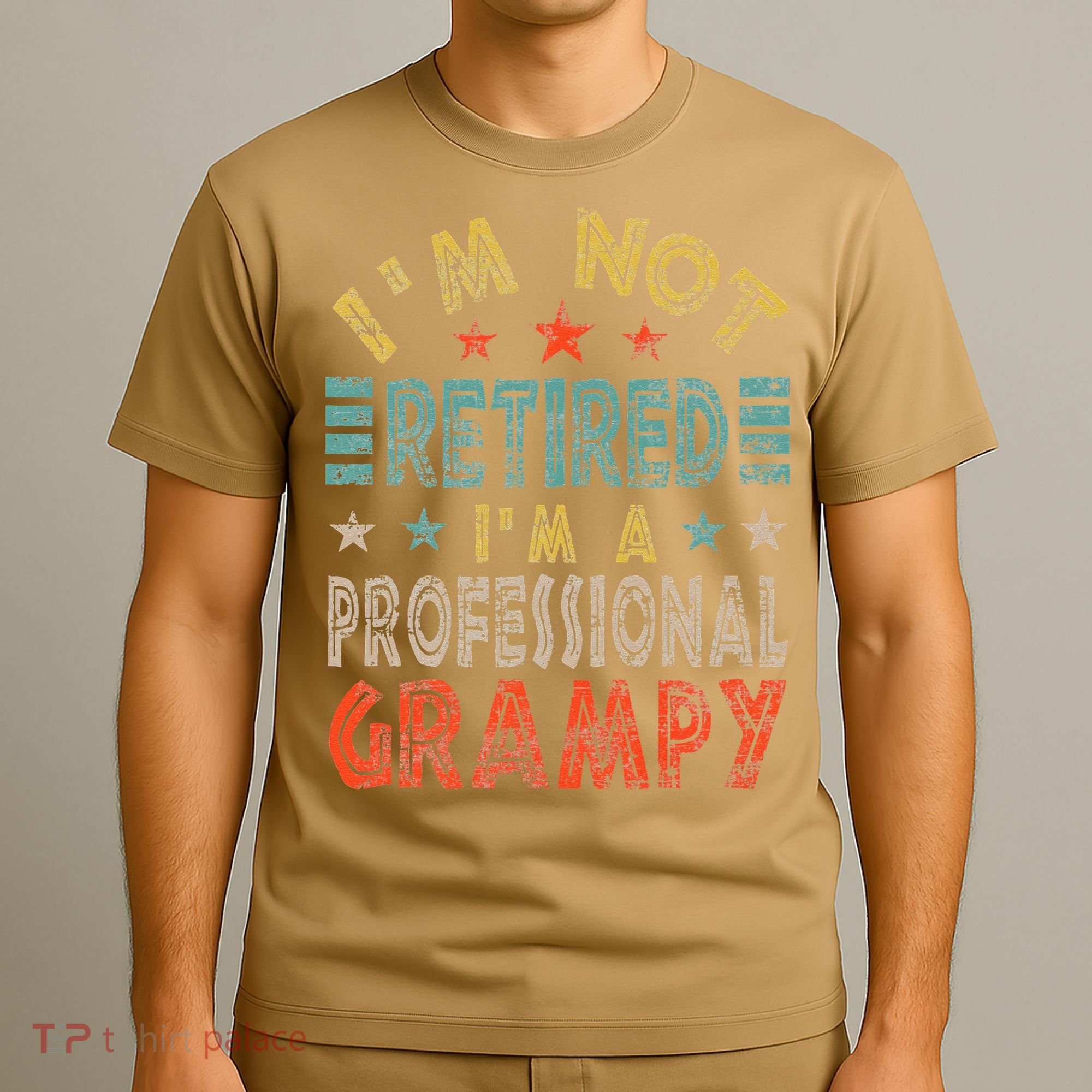 Family 365 Retired Grampy Father Day Grandpa Gift T-Shirt