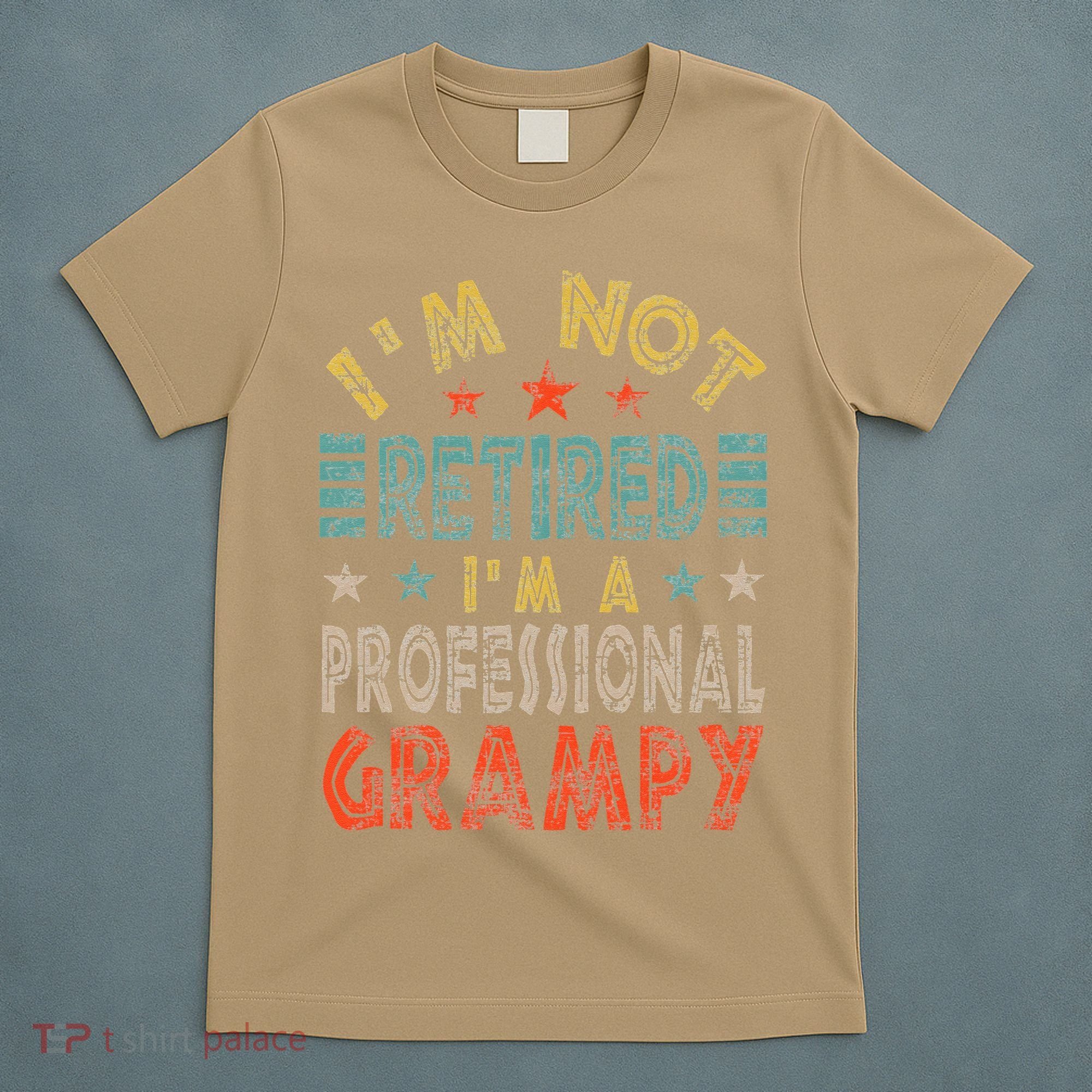 Family 365 Retired Grampy Father Day Grandpa Gift T-Shirt