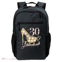 Fabulous & 30 Sparkly Heel 30th Birthday Backpack thumb 0