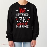 Funny 30th Wedding Anniversary Gifts For Couples Women's Sweatshirt thumb 0
