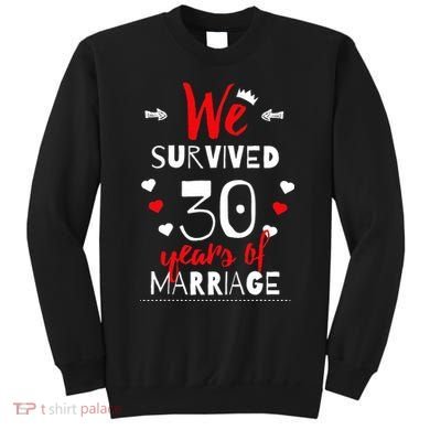 Funny 30th Wedding Anniversary Gifts For Couples Sweatshirt