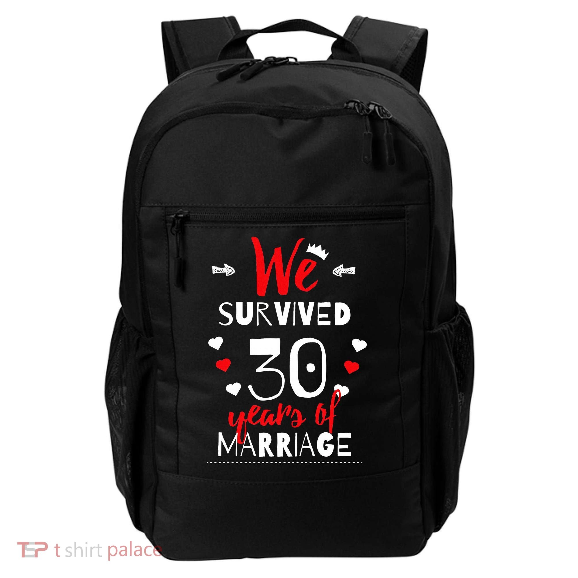 Funny 30th Wedding Anniversary Gifts For Couples Backpack