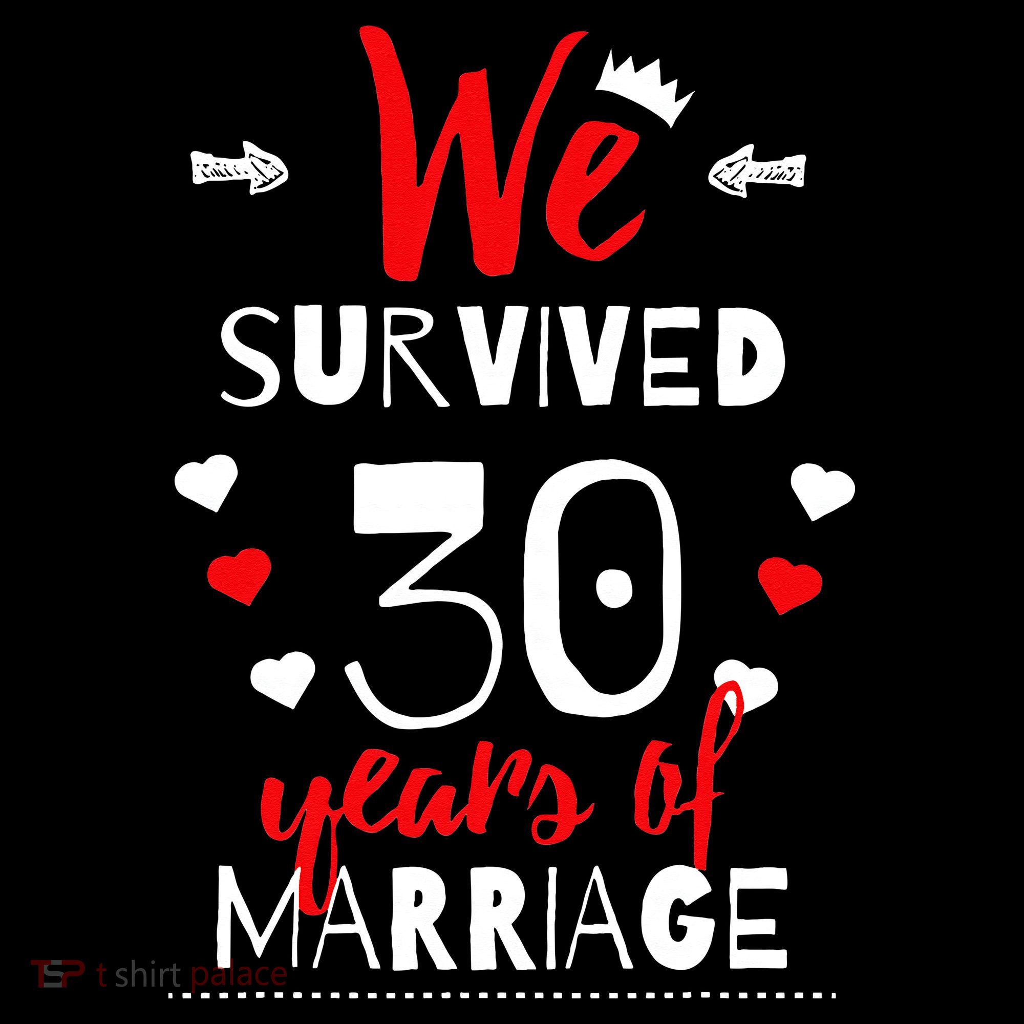 Funny 30th Wedding Anniversary Gifts For Couples Women's Hoodie