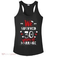 Funny 30th Wedding Anniversary Gifts For Couples Ladies PosiCharge Competitor Racerback Tank thumb 0