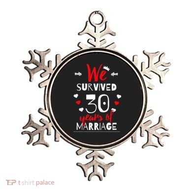 Funny 30th Wedding Anniversary Gifts For Couples Ornament