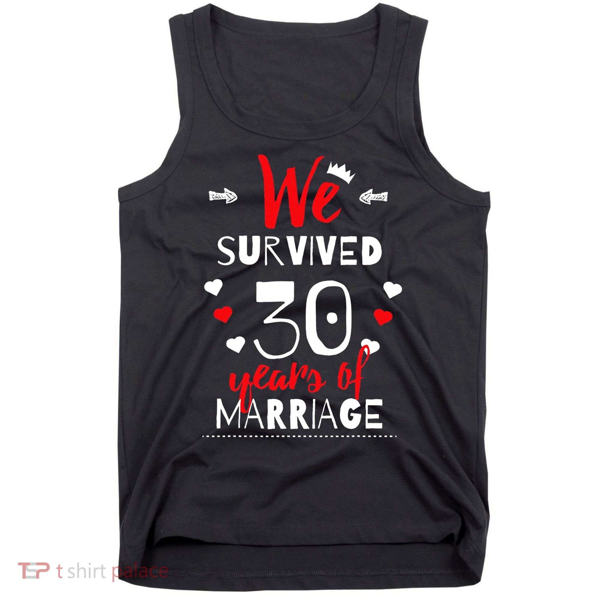 Funny 30th Wedding Anniversary Gifts For Couples Tank Top