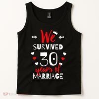 Funny 30th Wedding Anniversary Gifts For Couples Tank Top thumb 2