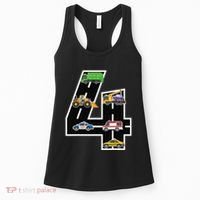 Fourth 4yr 4th Birthday 4 Years Old Birthday Decoration Women's Tank Top thumb 0