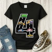 Fourth 4yr 4th Birthday 4 Years Old Birthday Decoration Women's T-Shirt thumb 3