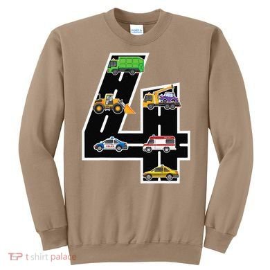 Fourth 4yr 4th Birthday 4 Years Old Birthday Decoration Sweatshirt