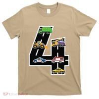 Fourth 4yr 4th Birthday 4 Years Old Birthday Decoration T-Shirt thumb 0