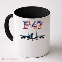 F 47 Aircraft Fighter Jet USA F-47 Fighter Jet Merch Coffee Mug thumb 0