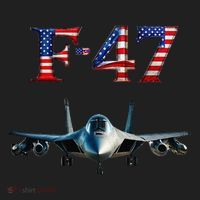 F 47 Aircraft Fighter Jet USA F-47 Fighter Jet Merch Beanie thumb 2