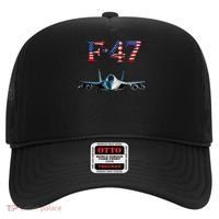 F 47 Aircraft Fighter Jet USA F-47 Fighter Jet Merch Hat thumb 0