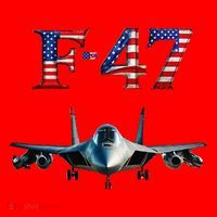 F 47 Aircraft Fighter Jet USA F-47 Fighter Jet Merch Santa Hat thumb 1
