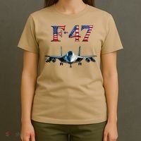 F 47 Aircraft Fighter Jet USA F-47 Fighter Jet Merch T-Shirt thumb 4