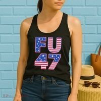 FU 47 Anti Trump Women's Tank Top thumb 2