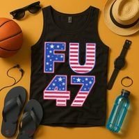 FU 47 Anti Trump Tank Top thumb 4