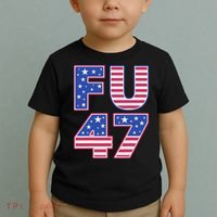 FU 47 Anti Trump Toddler T-Shirt thumb 2