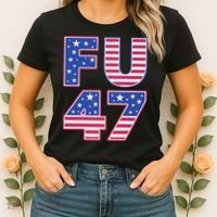FU 47 Anti Trump Women's T-Shirt thumb 2
