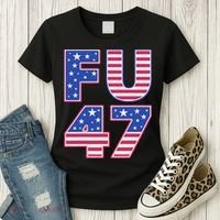 FU 47 Anti Trump Women's T-Shirt thumb 3