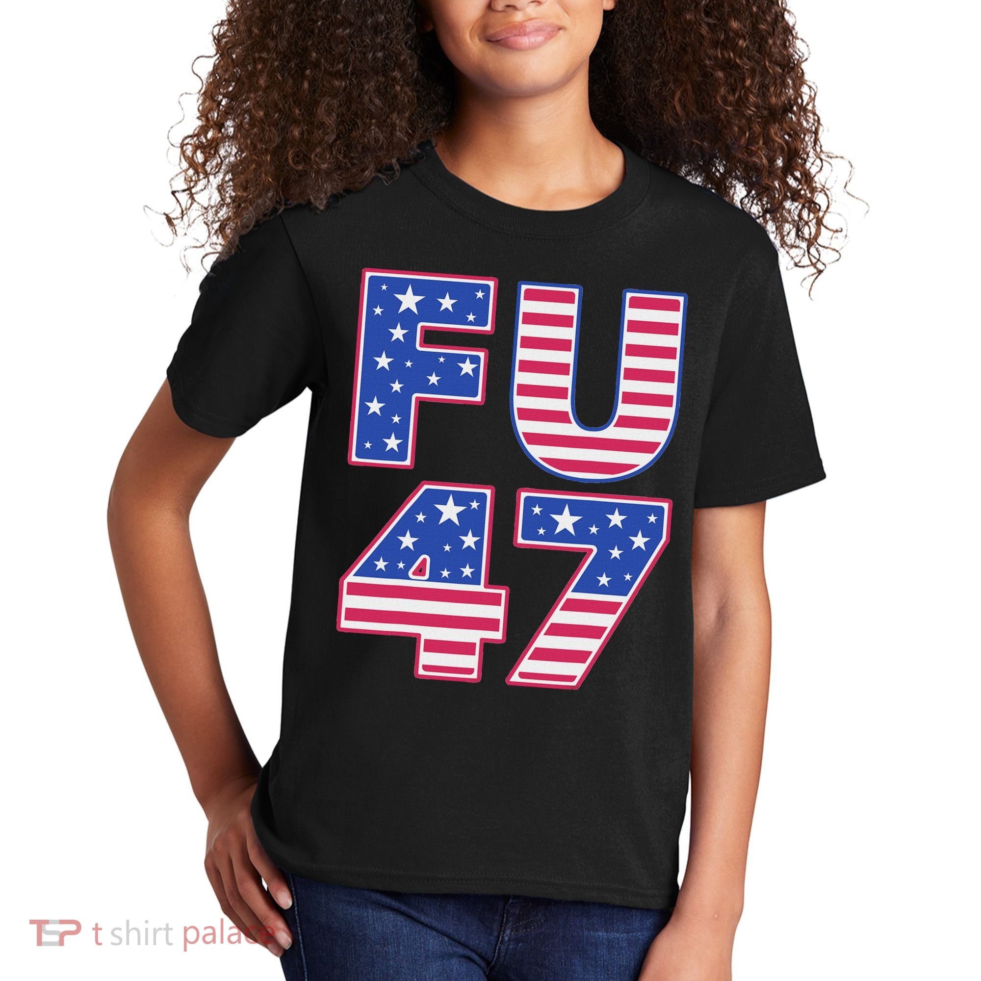 FU 47 Anti Trump Kids T-Shirt