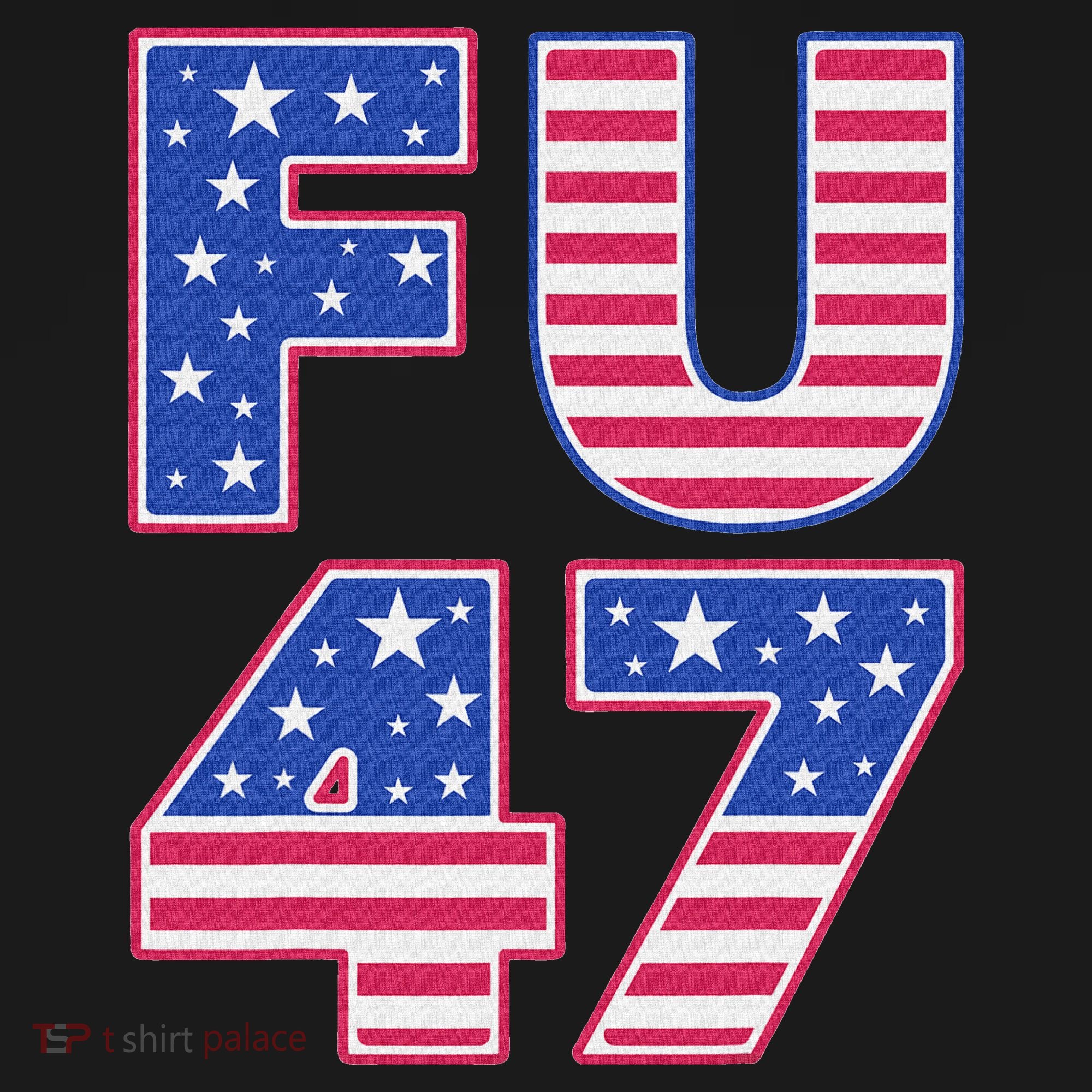FU 47 Anti Trump Tote Bag