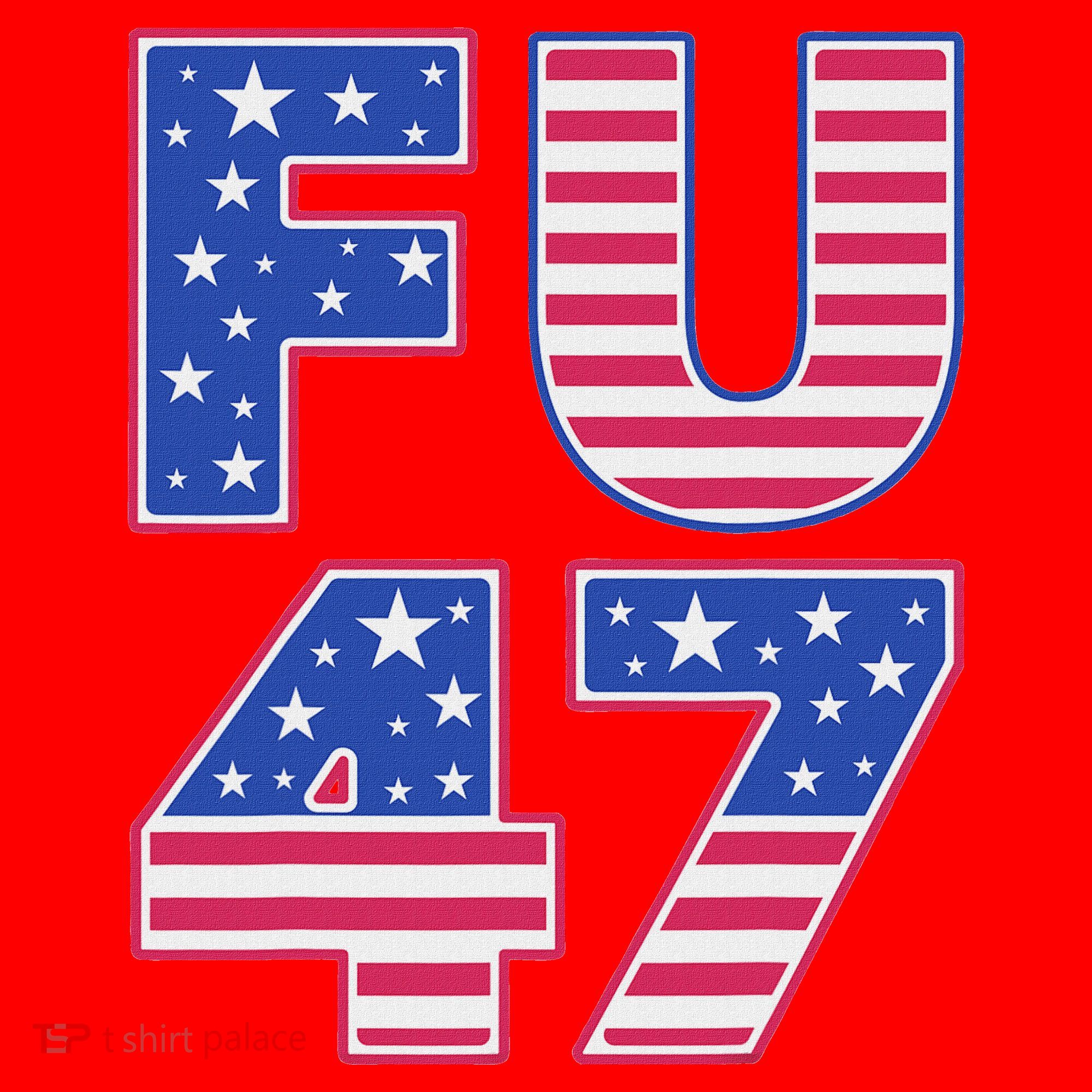 FU 47 Anti Trump Santa Hat