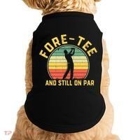 Funny 40th Birthday Golfer Turning 40 Year Old Golfing Doggie Tank thumb 0