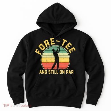 Funny 40th Birthday Golfer Turning 40 Year Old Golfing Hoodie