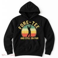 Funny 40th Birthday Golfer Turning 40 Year Old Golfing Hoodie thumb 0
