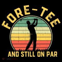 Funny 40th Birthday Golfer Turning 40 Year Old Golfing Mousepad thumb 1