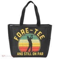 Funny 40th Birthday Golfer Turning 40 Year Old Golfing Tote Bag thumb 0