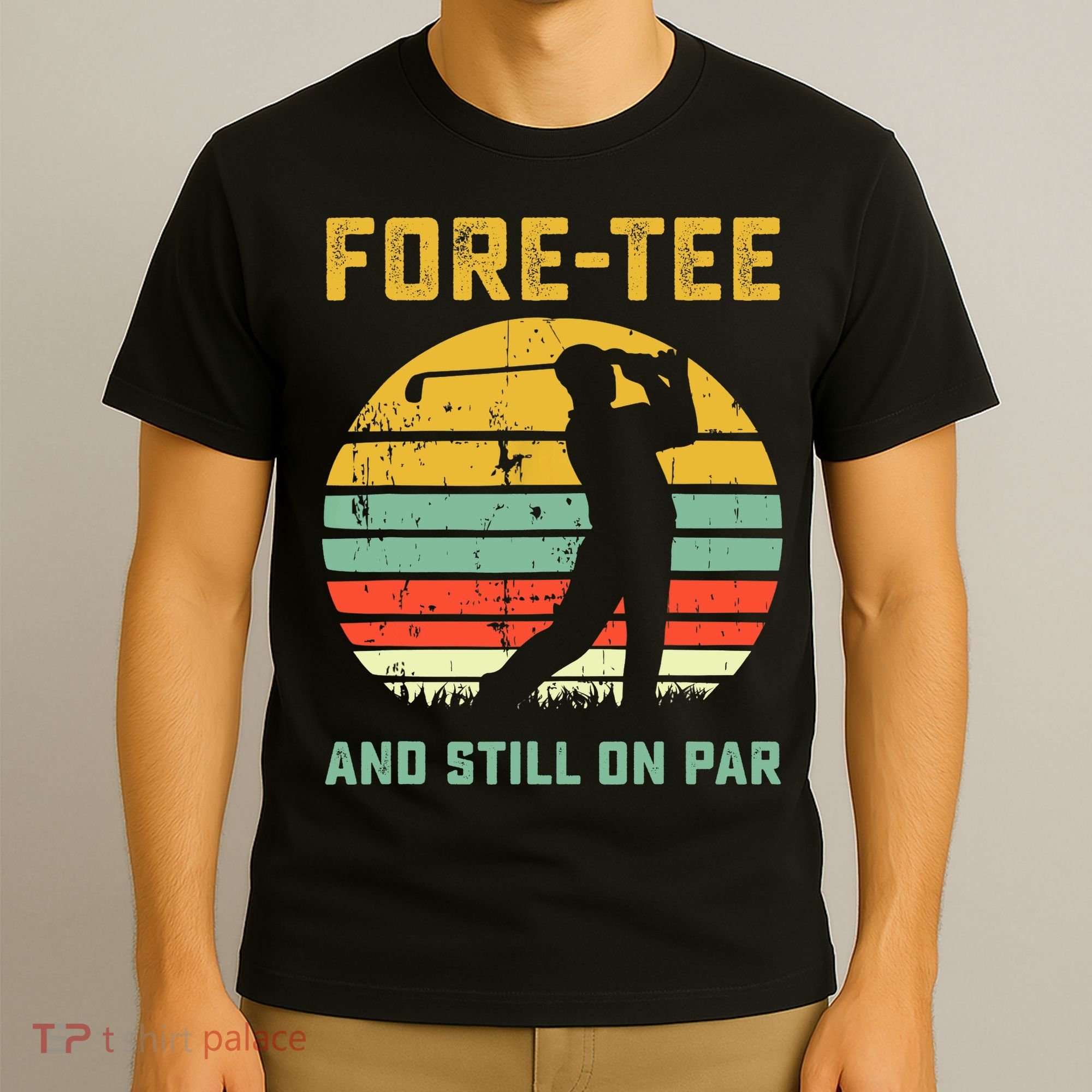 Funny 40th Birthday Golf Pun Golfing 40 Year Old Golfer Tee T-Shirt