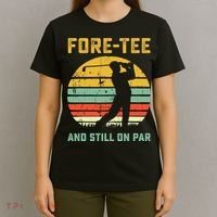 Funny 40th Birthday Golf Pun Golfing 40 Year Old Golfer Tee T-Shirt thumb 4