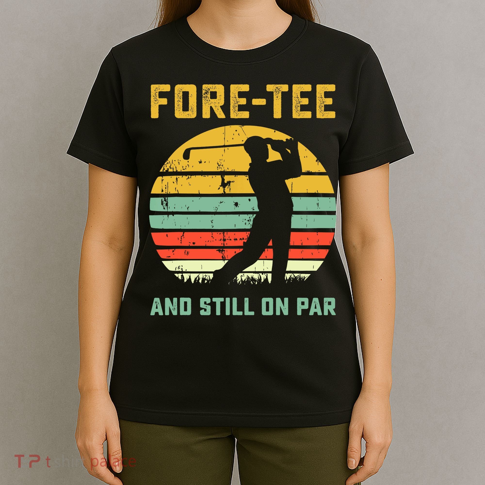Funny 40th Birthday Golf Pun Golfing 40 Year Old Golfer Tee T-Shirt