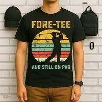 Funny 40th Birthday Golf Pun Golfing 40 Year Old Golfer Tee T-Shirt thumb 6