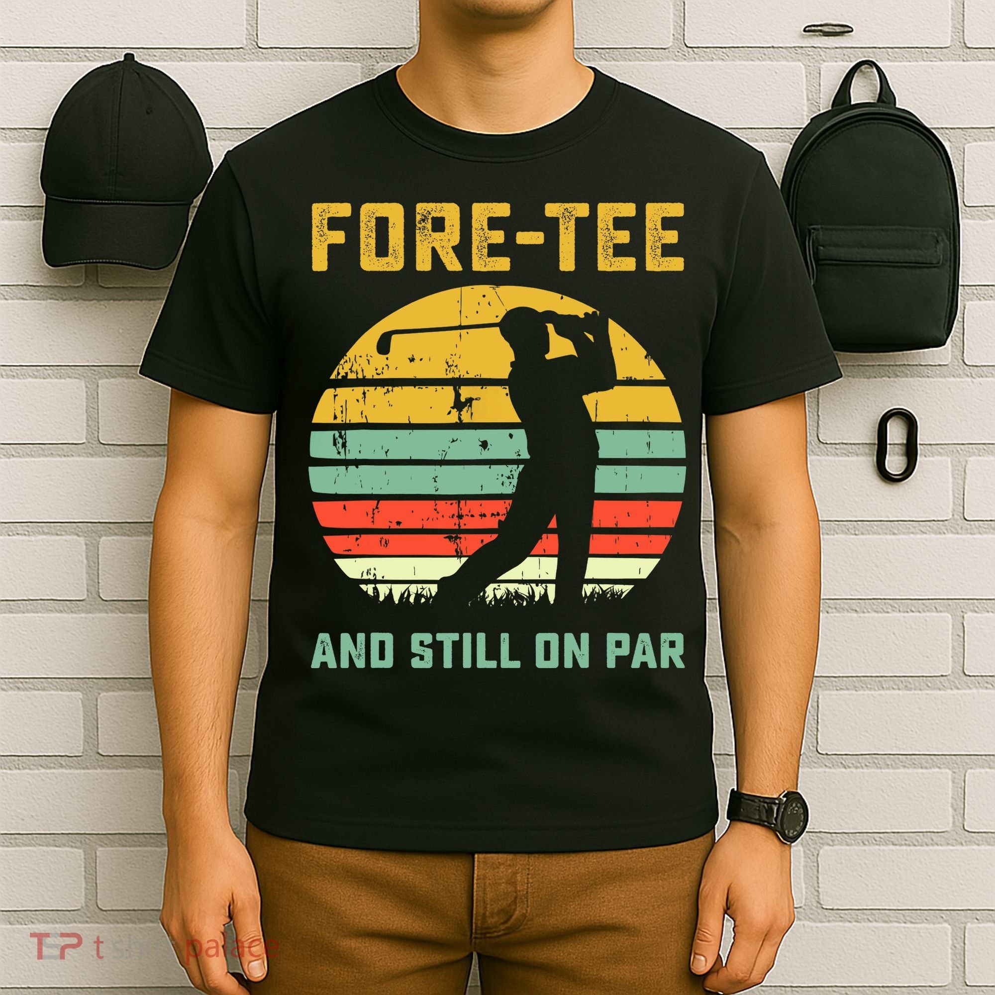 Funny 40th Birthday Golf Pun Golfing 40 Year Old Golfer Tee T-Shirt
