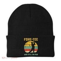 Funny 40th Birthday Golf Pun Golfing 40 Year Old Golfer Tee Beanie thumb 0