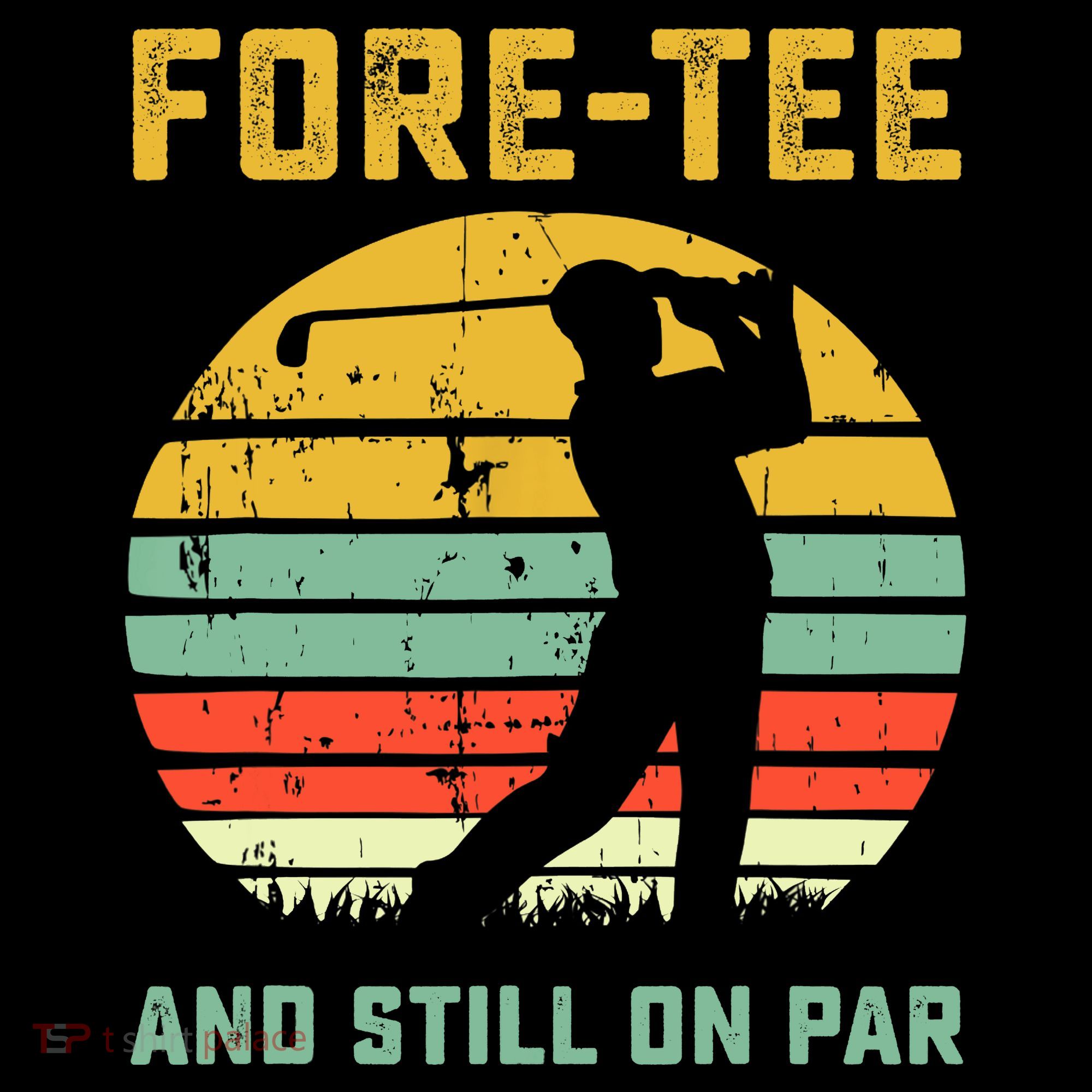 Funny 40th Birthday Golf Pun Golfing 40 Year Old Golfer Tee Women's Hoodie