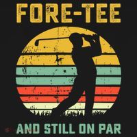Funny 40th Birthday Golf Pun Golfing 40 Year Old Golfer Tee Women's Tank Top thumb 5
