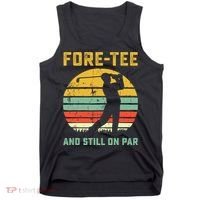 Funny 40th Birthday Golf Pun Golfing 40 Year Old Golfer Tee Tank Top thumb 0