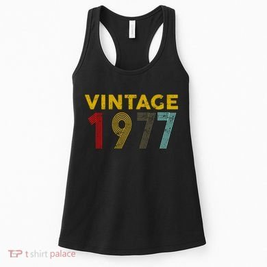 Funny 42nd Birthday Gift Vintage 1972 Women's Tank Top