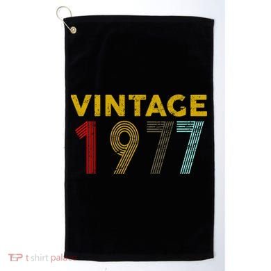Funny 42nd Birthday Gift Vintage 1972 Golf Towel