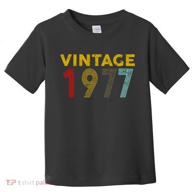 Funny 42nd Birthday Gift Vintage 1972 Toddler T-Shirt