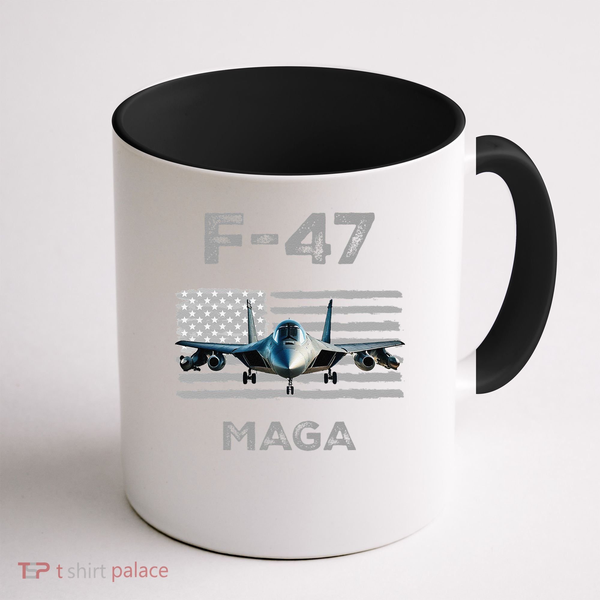 F 47 Fighter Aircraft Jet USA F-47 Fighter Jet Merch Coffee Mug