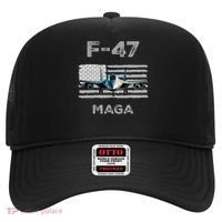 F 47 Fighter Aircraft Jet USA F-47 Fighter Jet Merch Hat thumb 0