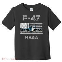 F 47 Fighter Aircraft Jet USA F-47 Fighter Jet Merch Toddler T-Shirt thumb 0
