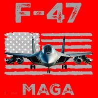 F 47 Fighter Aircraft Jet USA F-47 Fighter Jet Merch Santa Hat thumb 1